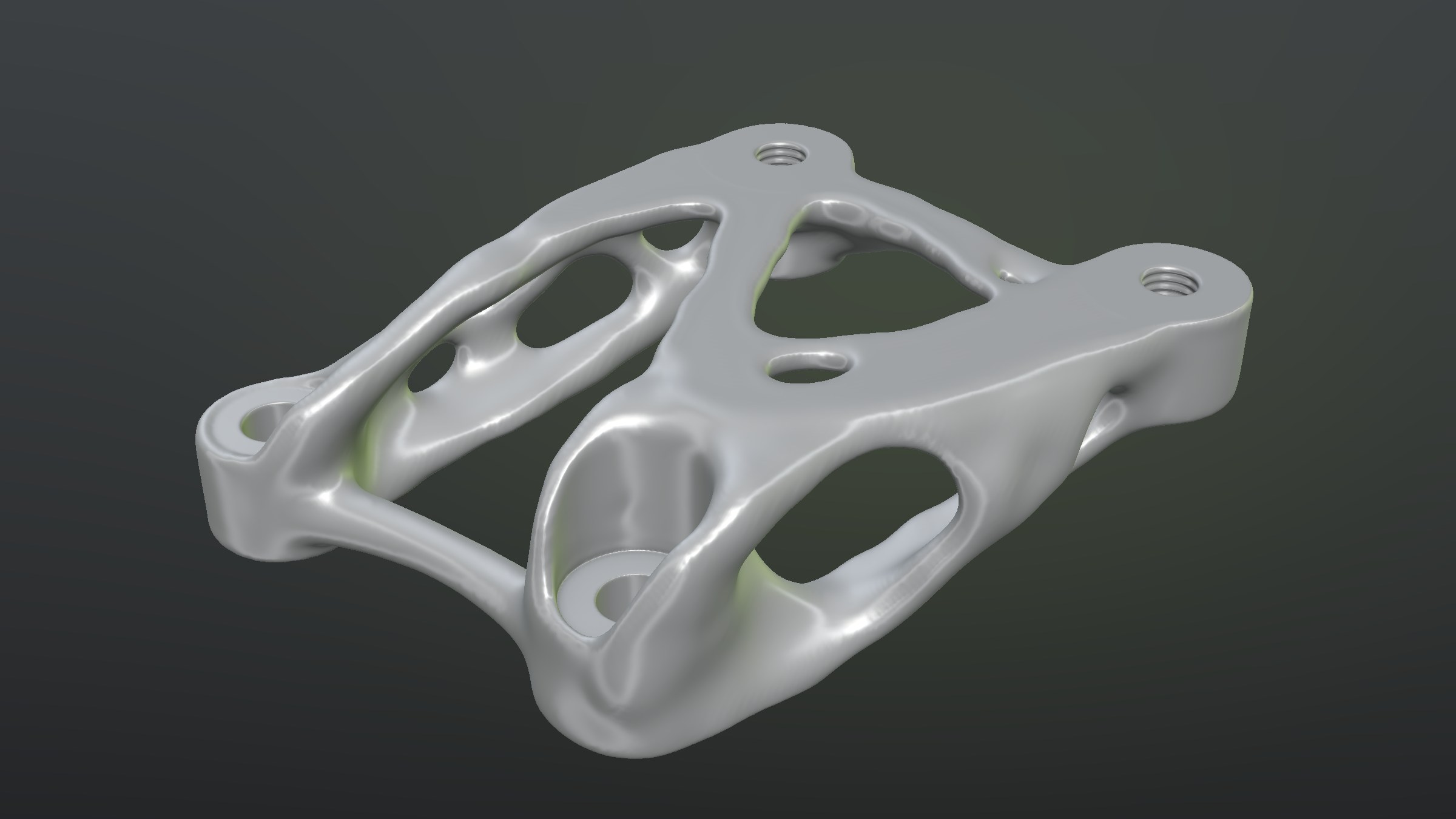 MT-10 Peg Extension Bracket, Redesigned for Metal AM