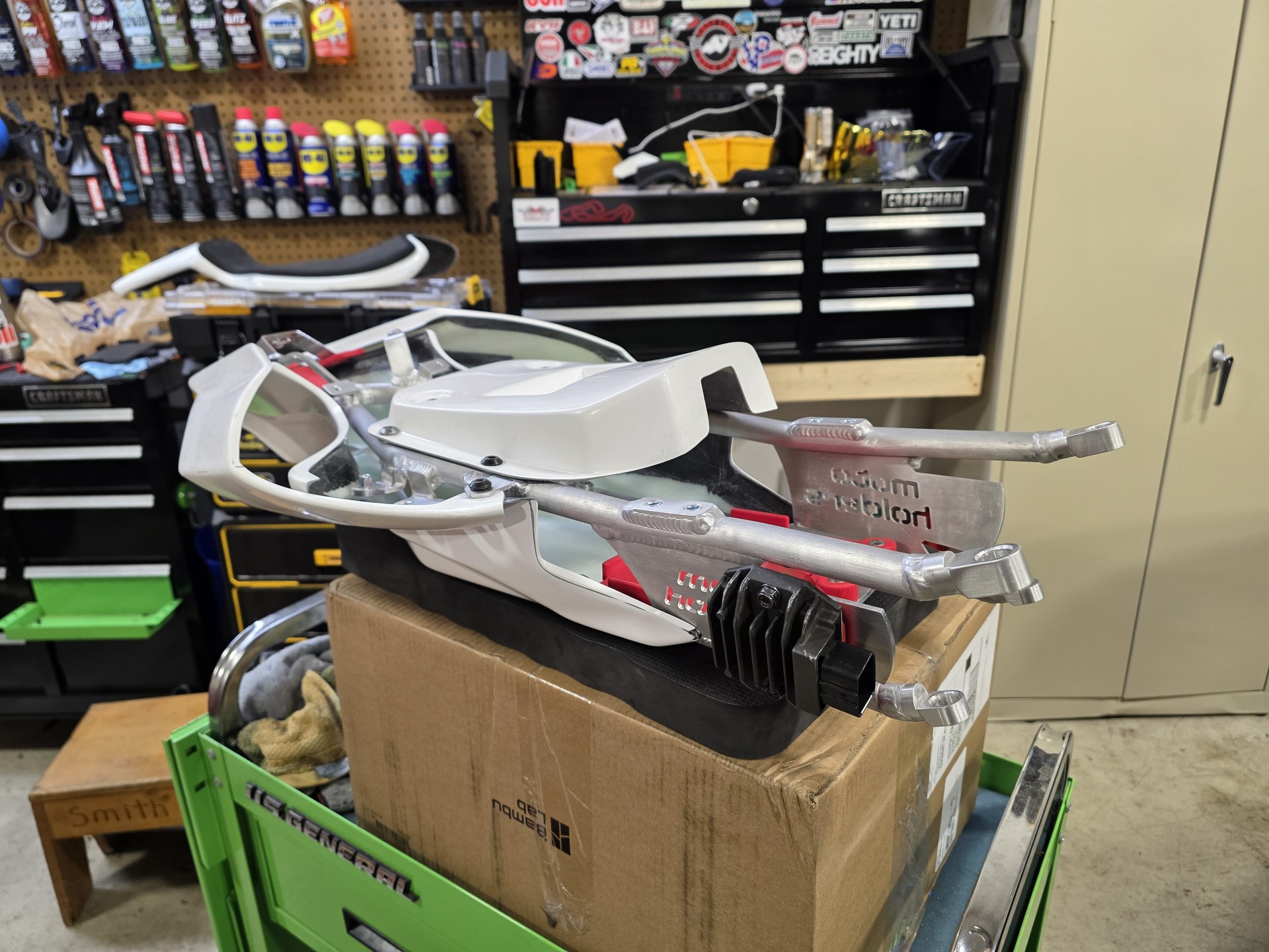 R1 Rectifier & ECU Relocation Bracket Assembly