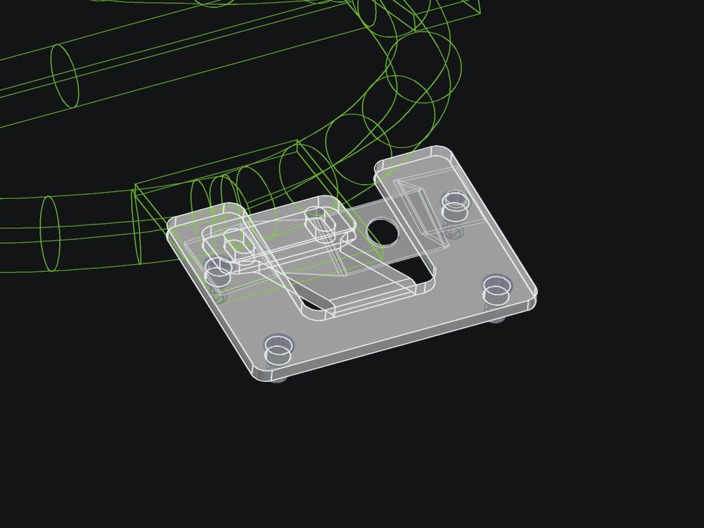 Tail extension render from the production CAD